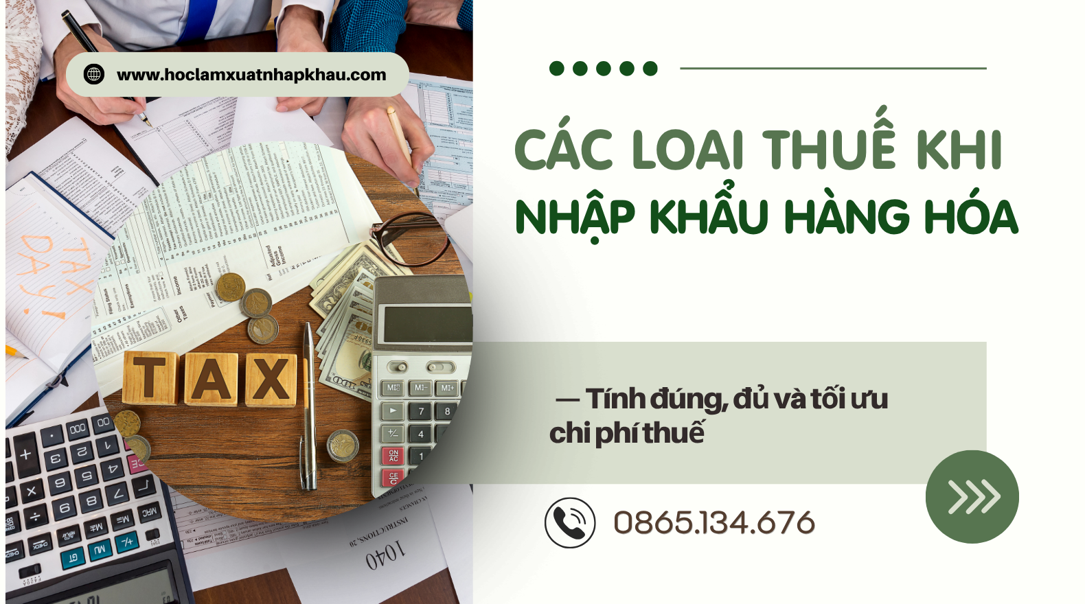 Các loại thuế khi nhập khẩu hàng hóa - Online Course