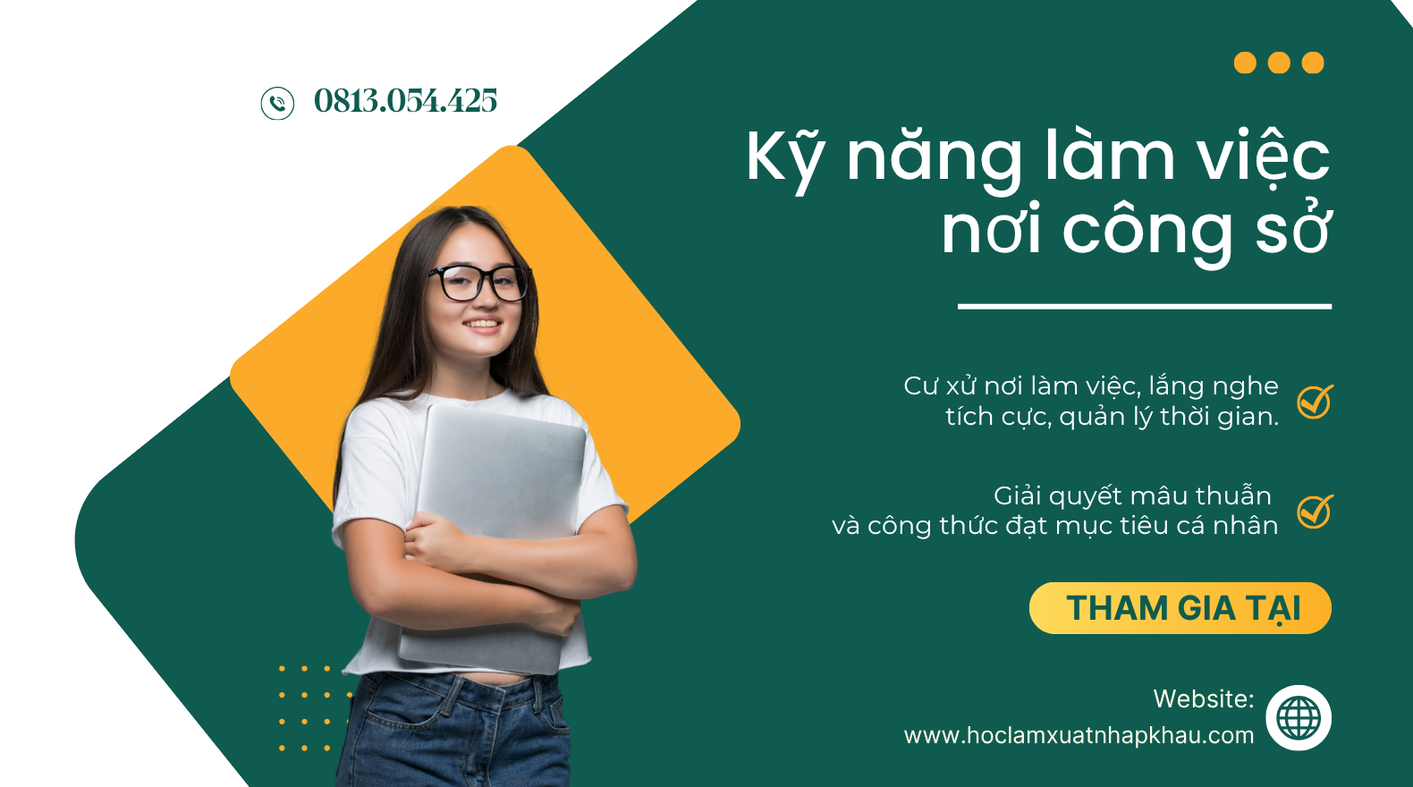 Kỹ năng làm việc nơi công sở — Tư duy đúng & hành xử chuyên nghiệp cho người đi làm - Online Course