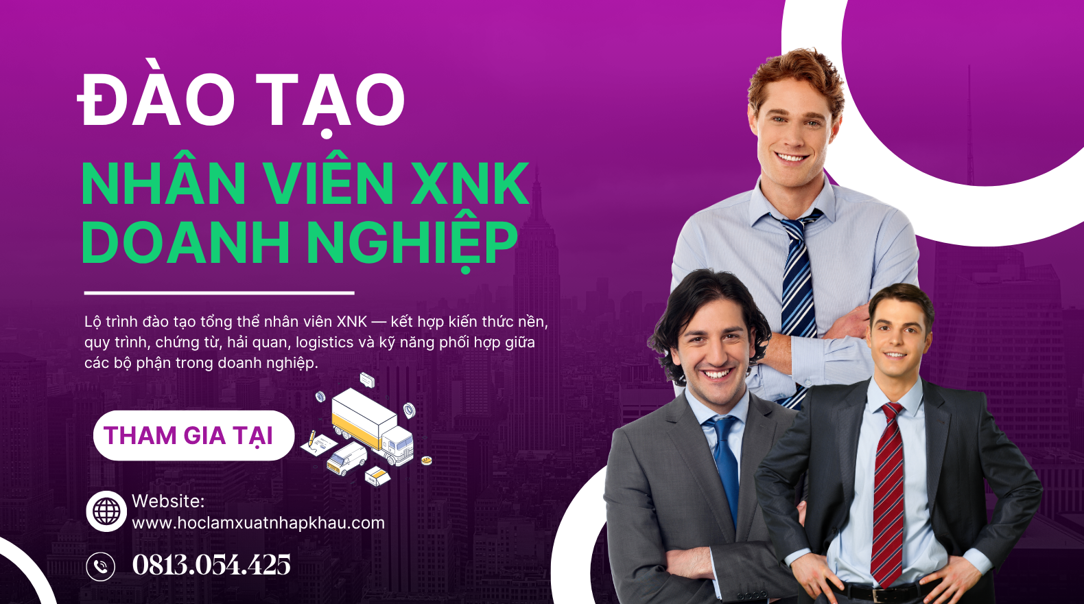 Đào tạo nhân viên xuất nhập khẩu - từ người mới đến quán xuyến lô hàng từ A-Z - Online Course