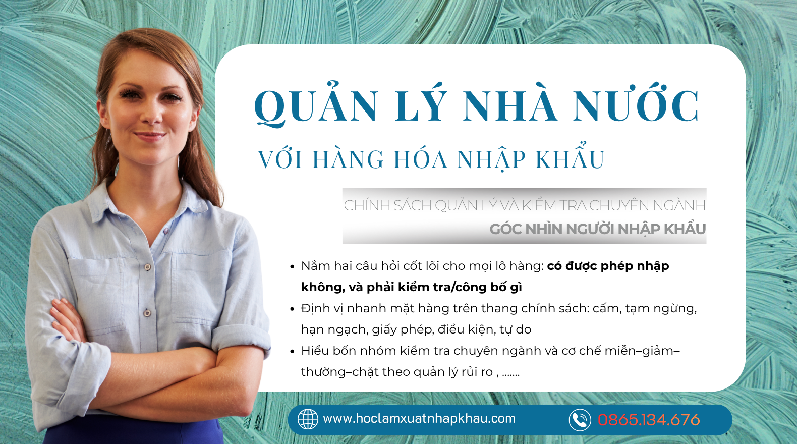 Quản lý nhà nước hàng hóa nhập khẩu - Online Course