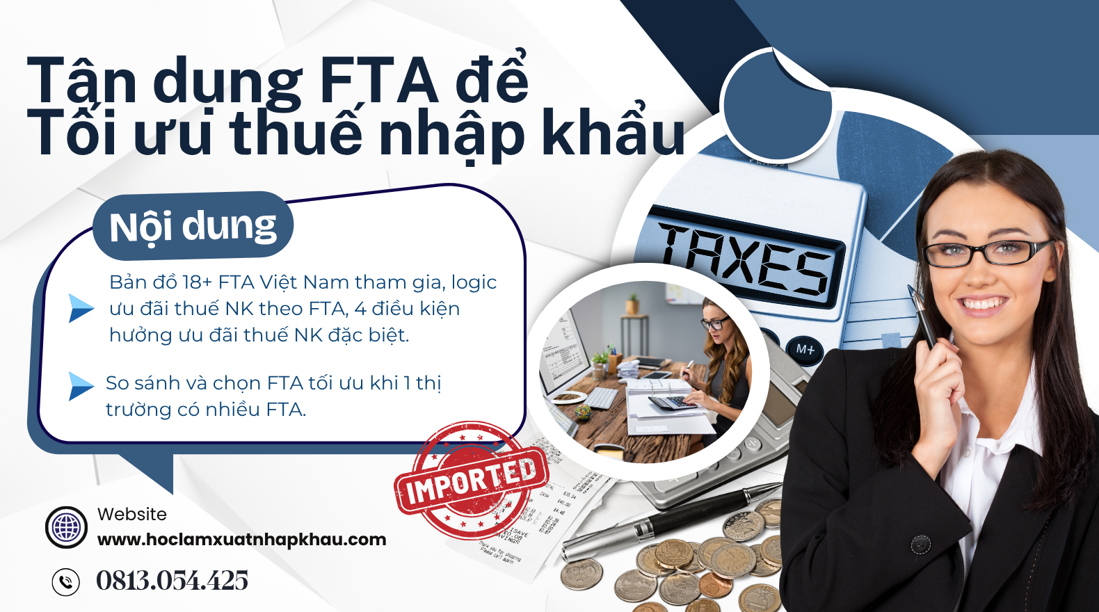 Tận dụng FTA để tối ưu thuế nhập khẩu — Xuất xứ và vận chuyển thẳng - Online Course
